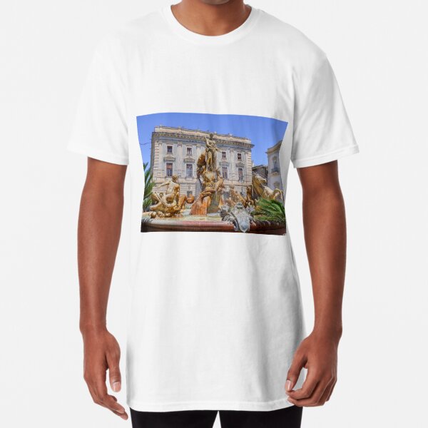 PIAZZA ITALIA - Patterned T-Shirt with Cut-outs with Frills - 62