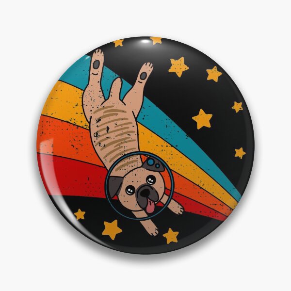 Item preview, Cute Vintage Perro de Presa Canario Owner Retro Dog In Space designed and sold by JokeGysen.