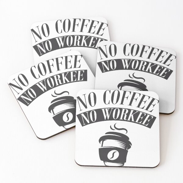Item preview, No Coffee No Workee / Hate Mondays  designed and sold by ikidyounot.
