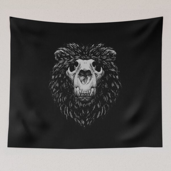 Item preview, Lion skull designed and sold by Artaxias_Designs.