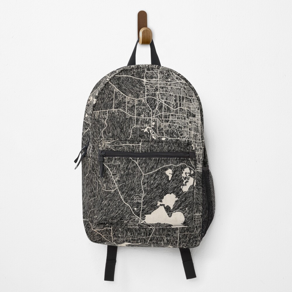 Vista previa del artículo con la obra «Mochila», diseñado y vendido por InkMaps.