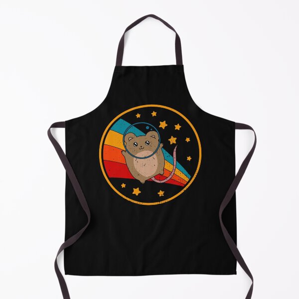 Item preview, Cute Vintage Natural Brown Fancy Mouse Owner Retro Pet Mouse In Space designed and sold by JokeGysen.