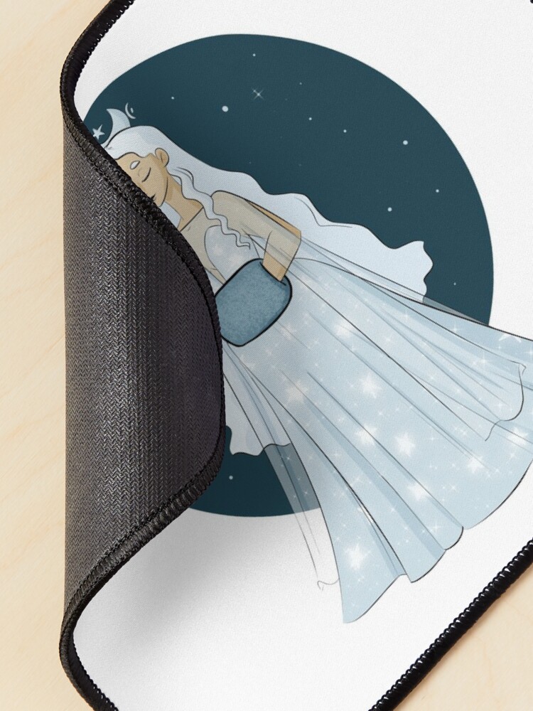 Alternate view of Moon Queen Mouse Pad