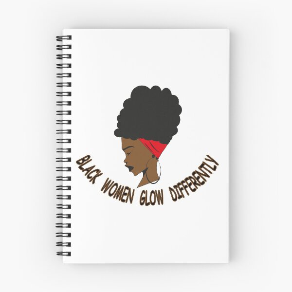 Item preview, Black Women Glow Differently designed and sold by bahicharafe.