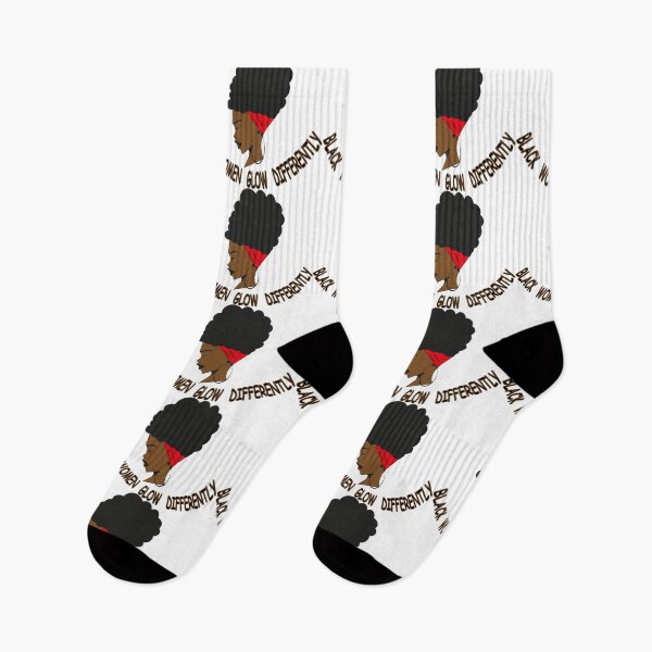 Item preview, Black Women Glow Differently designed and sold by bahicharafe.