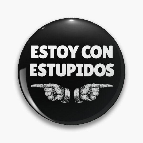 Item preview, Estoy Con Estupidos Spanish Fingers Funny I'm With Stupids Gear designed and sold by DynamicDesign.