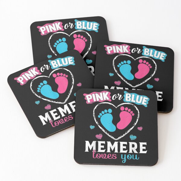 Item preview,  Memere Pink Blue Loves Baby Gender Reveal designed and sold by luisweber.