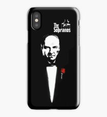 The Sopranos (The Godfather mashup) iPhone Case/Skin