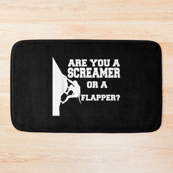 Item preview,  Screamer Flapper Funny Rock Climber Humor designed and sold by luisweber.