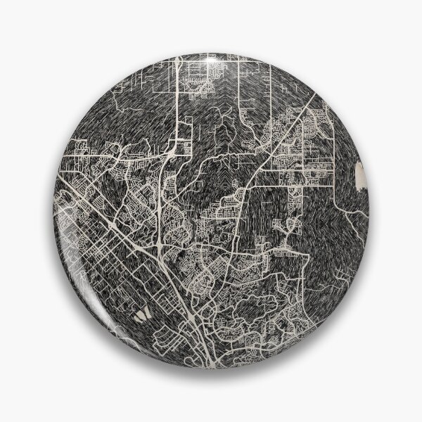 Artikelvorschau, Temecula map California Ink lines 2 entworfen und verkauft von InkMaps.