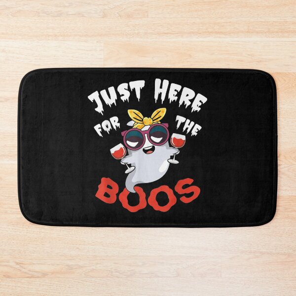 Item preview, Just Here For The Boos Funny Halloween Ghost Cute Wine Lover  designed and sold by FelixRiojas.