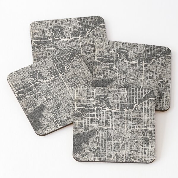 Item preview, Tempe map Arizona ink lines 2 designed and sold by InkMaps.