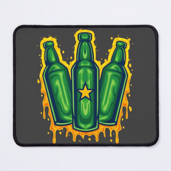 Item preview, Three Bottle Beer Mascot designed and sold by Ermland-LabeL.