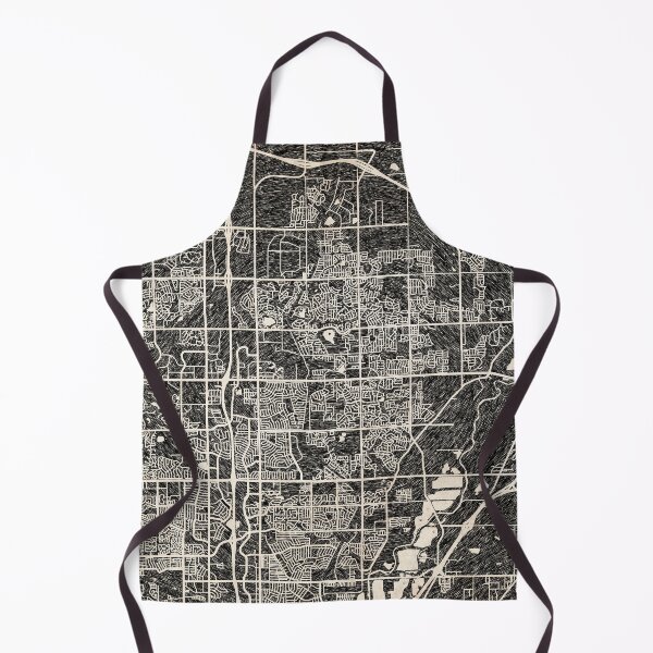 Item preview, Thornton map Colorado Ink lines designed and sold by InkMaps.