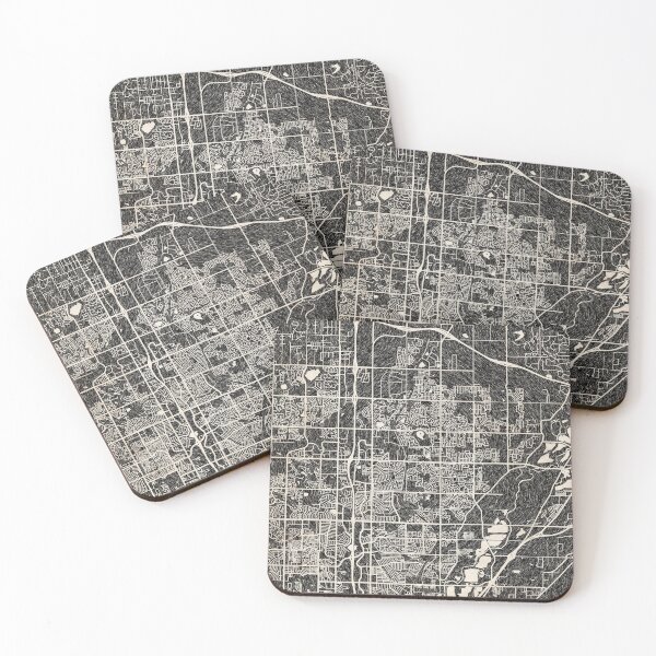 Item preview, Thornton map Colorado Ink lines 2 designed and sold by InkMaps.