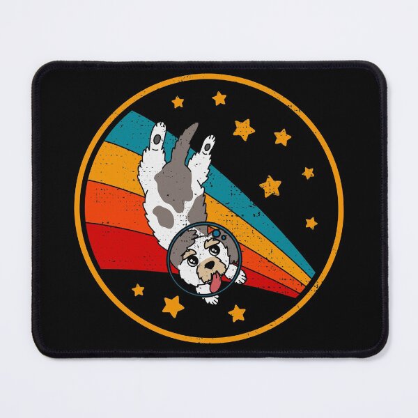 Item preview, Cute Vintage Petit Basset Griffon Vendeen Owner Retro Dog In Space designed and sold by JokeGysen.