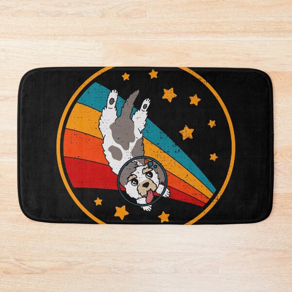 Item preview, Cute Vintage Petit Basset Griffon Vendeen Owner Retro Dog In Space designed and sold by JokeGysen.