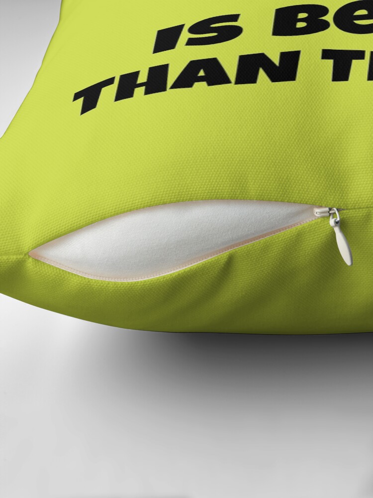 Thumbnail 2 of 4, Pillow, Better Than Therapy Housekeeping Lady Cleaning Gifts designed and sold by SavvyCleaner.