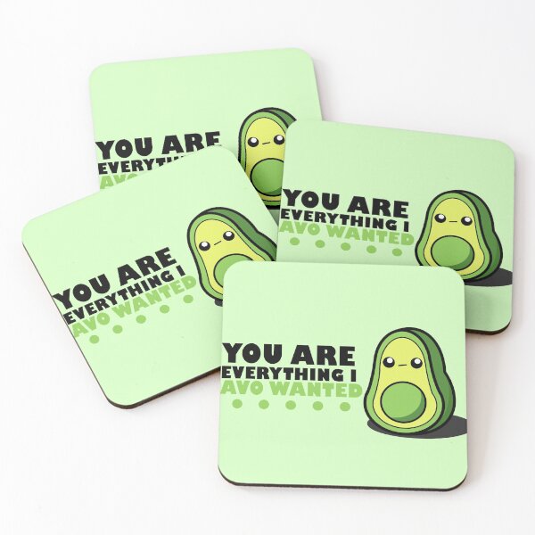 Item preview, Cartoon Avocado || Kawai || You are everything i avo wanted designed and sold by cookingwithten.