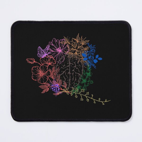 Item preview, colorful plants + brains designed and sold by aubreyjacobs.