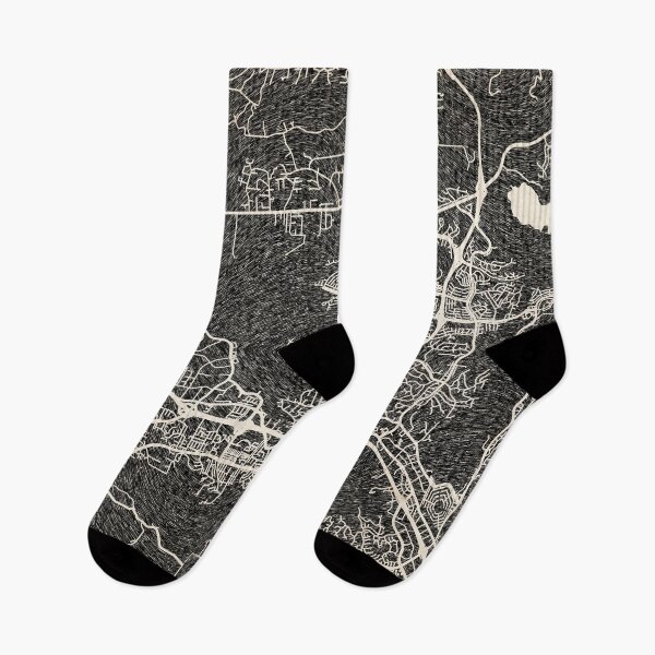 Item preview, Thousand Oaks map California Ink lines designed and sold by InkMaps.