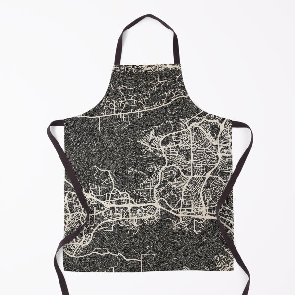 Item preview, Thousand Oaks map California Ink lines designed and sold by InkMaps.