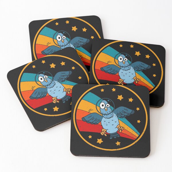 Item preview, Funny Vintage Petit Pigeon Owner Retro Pigeon In Space designed and sold by JokeGysen.