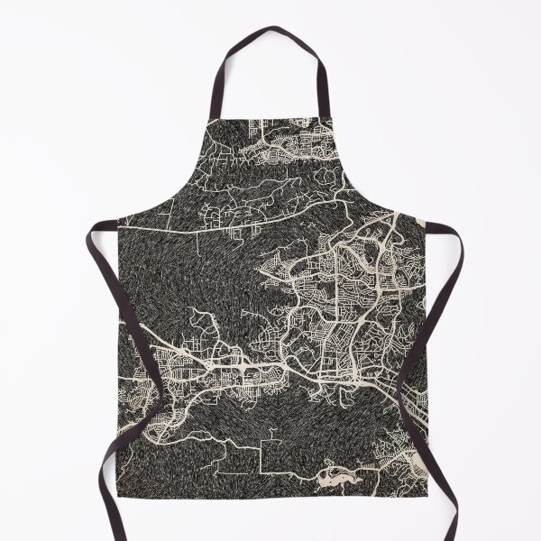 Item preview, Thousand Oaks map California Ink lines 2 designed and sold by InkMaps.