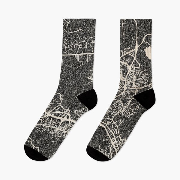 Item preview, Thousand Oaks map California Ink lines 2 designed and sold by InkMaps.