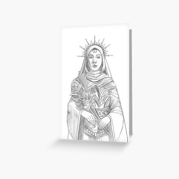 Therese of Lisieux Greeting Card