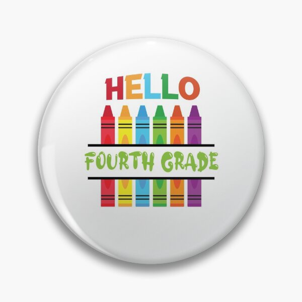 Item preview, hello fourth grade designed and sold by manardesign.