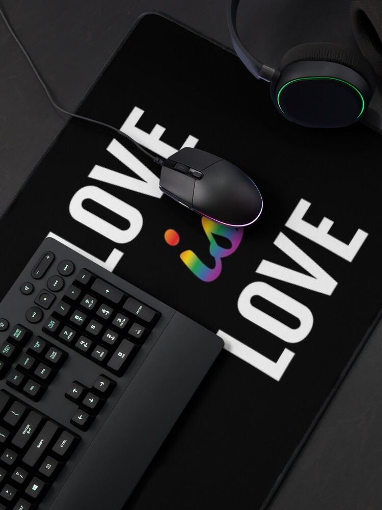 Alternate view of Love is Love - Pride Month Mouse Pad