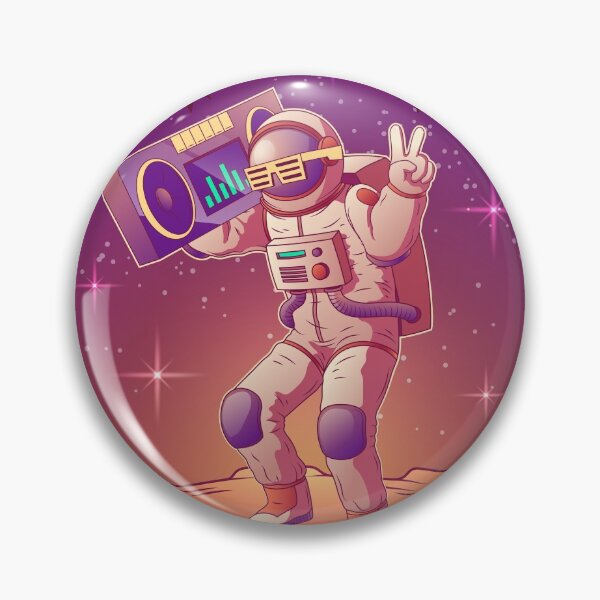 Item preview, Dancing astronaut spacemen  designed and sold by Royal Blue Clothing.
