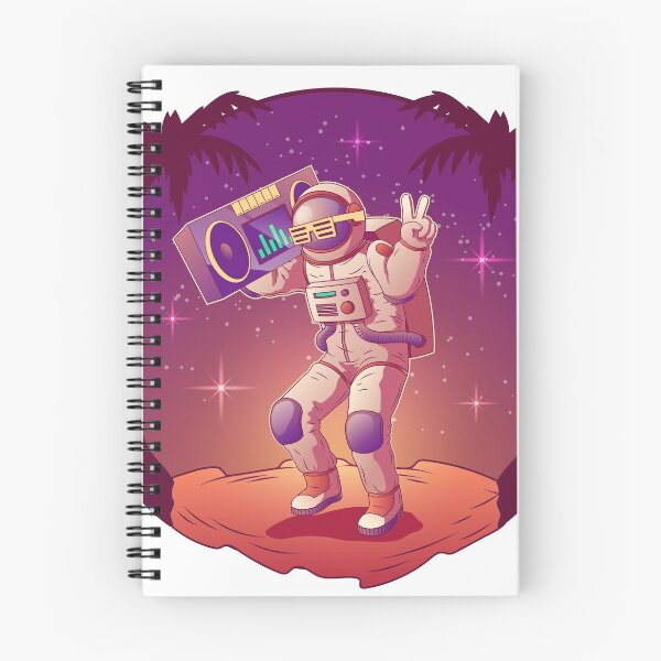 Item preview, Dancing astronaut spacemen  designed and sold by Royal Blue Clothing.