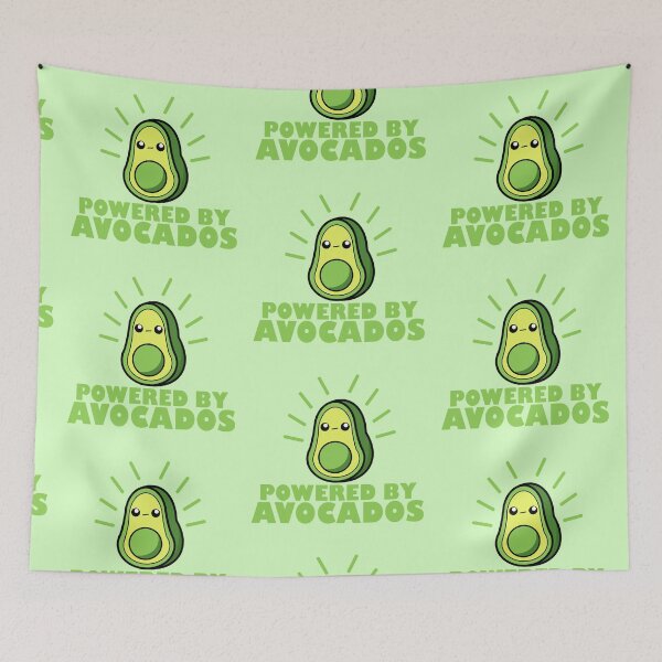 Item preview, Cartoon Avocado || Kawai || Powered by Avocados designed and sold by cookingwithten.
