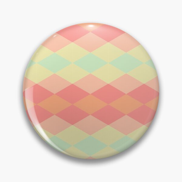 Item preview, Diamond Green Orange Mixed Geometric Pattern designed and sold by DAFIN.