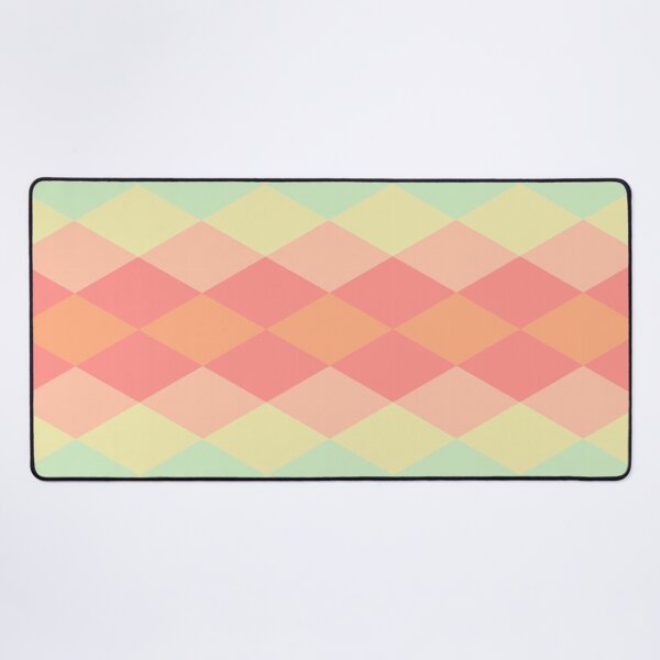 Item preview, Diamond Green Orange Mixed Geometric Pattern designed and sold by DAFIN.