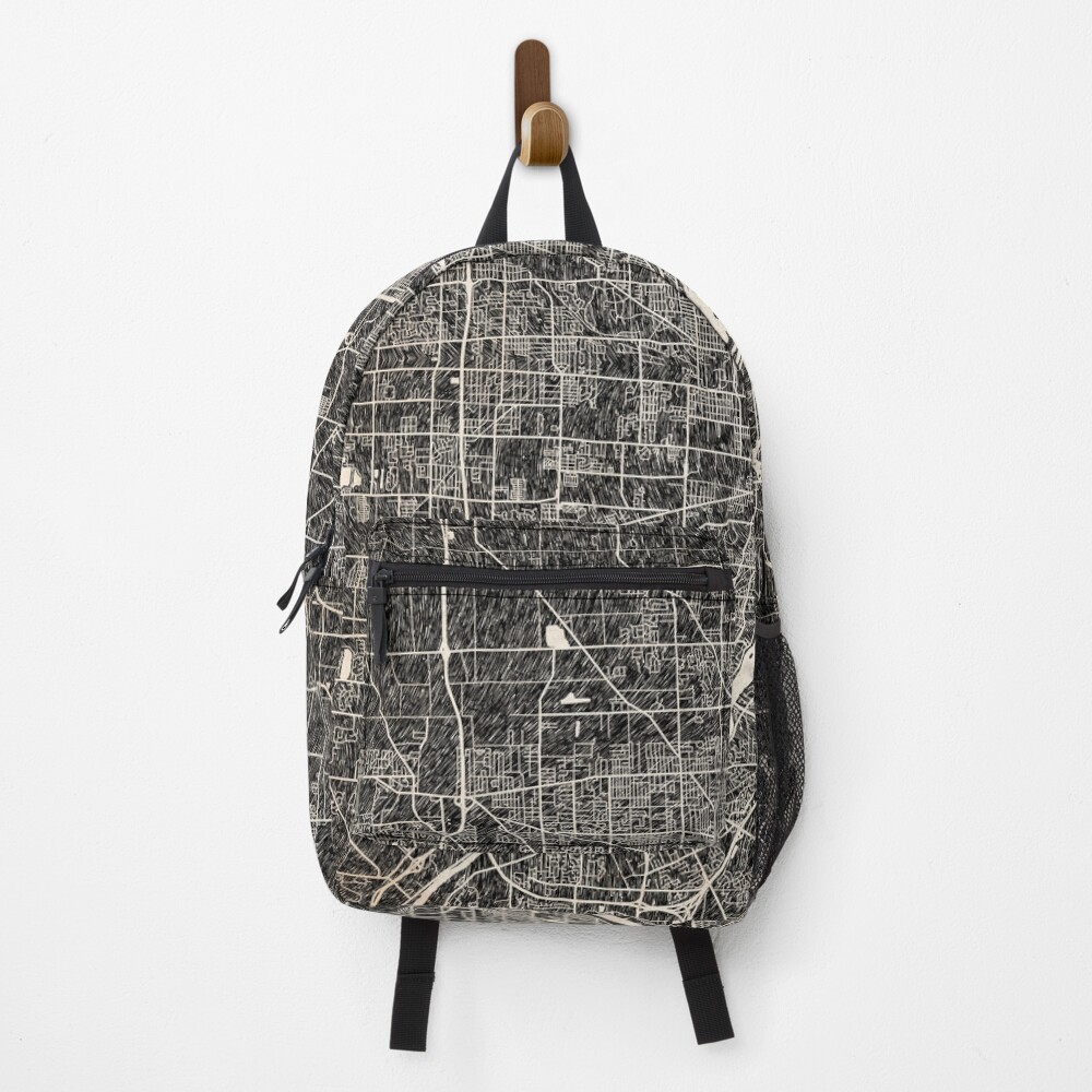 Vista previa del artículo con la obra «Mochila», diseñado y vendido por InkMaps.
