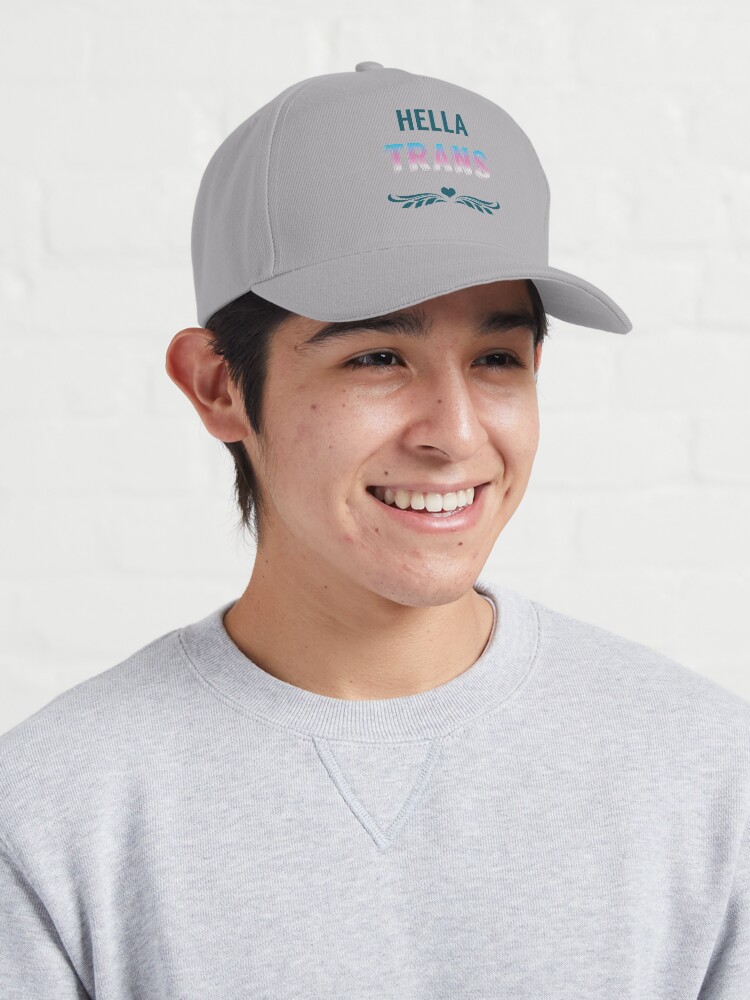 Alternate view of Hella Trans Pride Cap