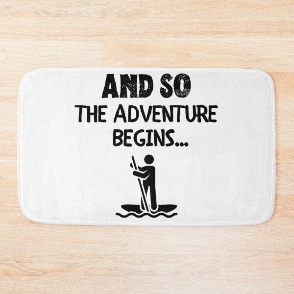 Item preview, Paddleboarding: And so the adventure begins. designed and sold by TheGreenGoat.