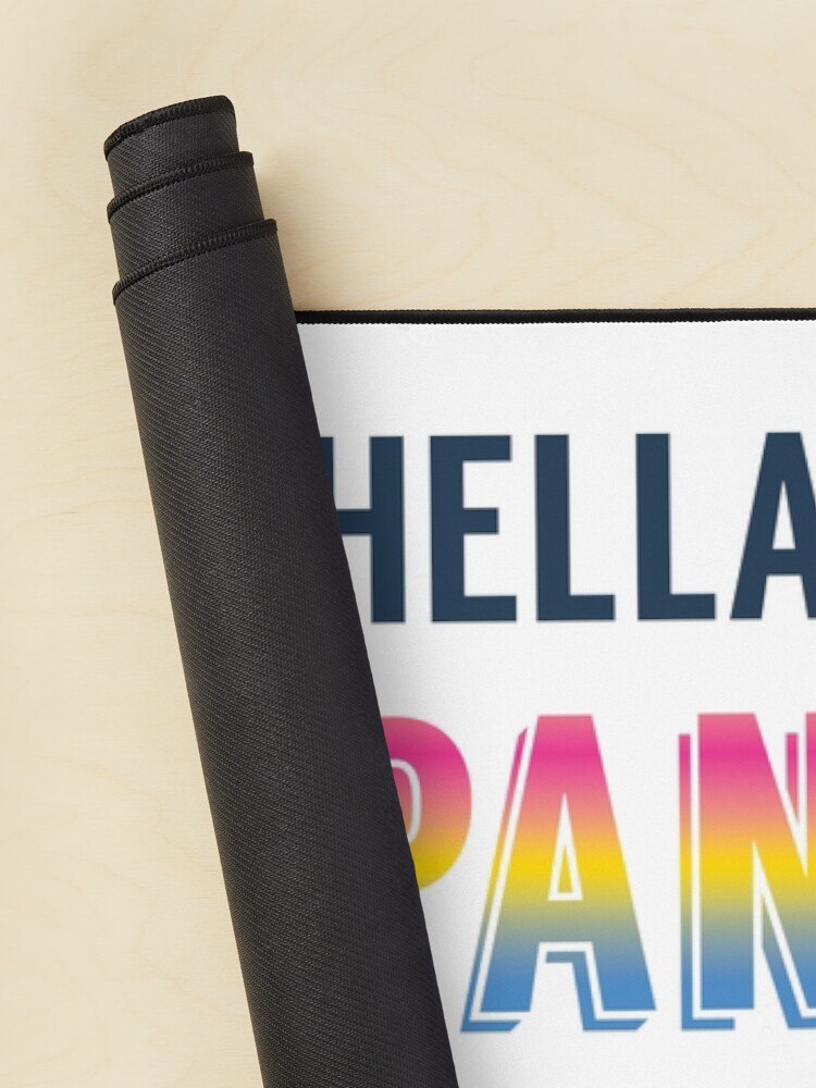 Alternate view of Hella Pan Pride Mouse Pad