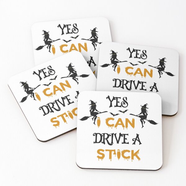 Item preview, YES I CAN DRIVE A STICK designed and sold by Agha-Arts.
