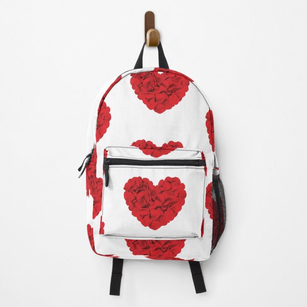 Item preview, Red Flowers Rose Patel Heart Love Valentine Floral Gardening Summer Gift Art Design Happy Life Apparel Essential Motivation Inspiration Joy Mood designed and sold by DesignByHeartUK.