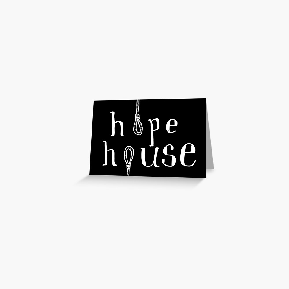 "Hope House Original Noose Logo" Greeting Card for Sale by hopehouse