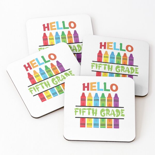 Item preview, hello fifth grade designed and sold by manardesign.