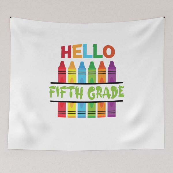Item preview, hello fifth grade designed and sold by manardesign.