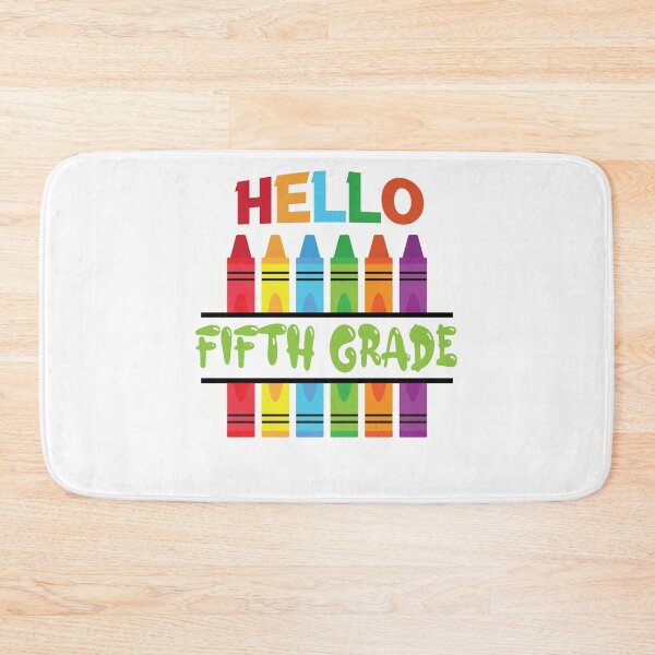 Item preview, hello fifth grade designed and sold by manardesign.