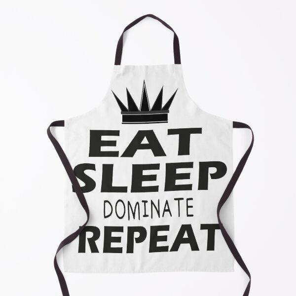 Item preview, EAT SLEEP DOMINATE REPEAT stickers designed and sold by Stickers Designer.