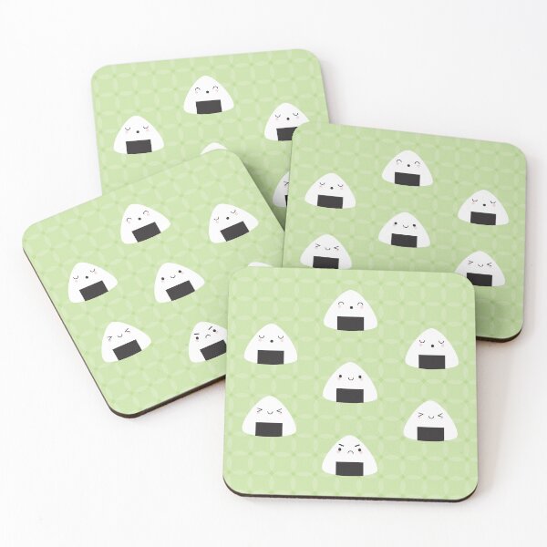 Item preview, Kawaii Onigiri Rice Balls designed and sold by marcelinesmith.