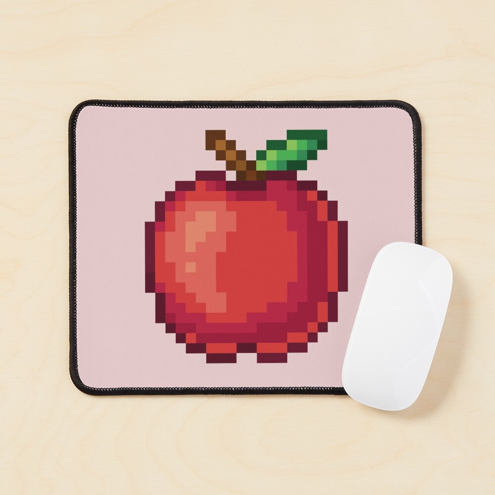 Apple pixel art' Tapis de souris